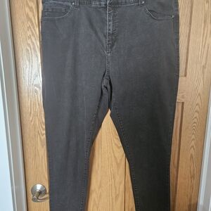 LuLaRoe Charcoal Black Pants